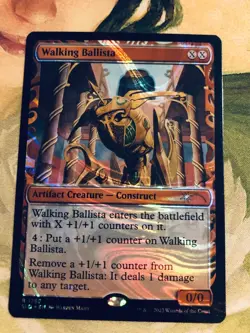 MTG Secret Lair Walking Ballista #1265 SLD March of the Machines Vol 1 Halo Foil - Image 1