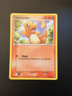 2004 Pokemon EX FireRed & LeafGreen Charmander #57/112 - Image 1