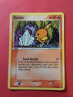 2006 Pokemon EX Crystal Guardians #66 Torchic, C, NF/H, cd5 - Image 1