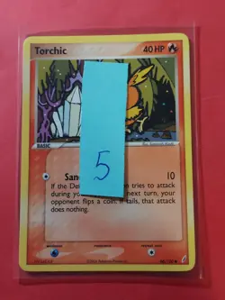 2006 Pokemon EX Crystal Guardians #66 Torchic, C, NF/H, cd5 - Image 3