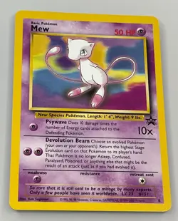 Mew #8 Black Star Promo Vintage Pokemon Vintage Rare Non Holo NM/M - Image 1