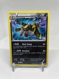 Krookodile - 127/124 - Dragons Exalted - Pokemon - MP - Image 1