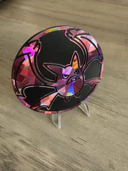 Crobat Large Purple Shatter - Pokemon Coin #BK MINT - Image 1