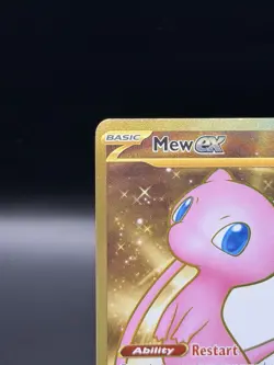 Pokemon Mew EX TCG 205/165 Sv: Scarlet & Violet 151 Holo Hyper Rare NM - Image 2