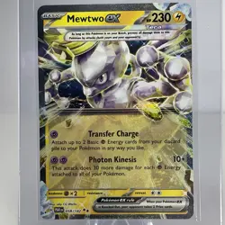 Pokemon TCG SV-Paradox Rift [Mewtwo ex] #58/182 Double Rare NM/MINT - Image 1