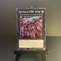 Yu-Gi-Oh! Super Starslayer TY-PHON Sky Crisis PrismaticSecret Rare MP24-EN119 - Image 2