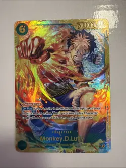 Monkey.D.Luffy SEC Secret Rare OP13-118 One Piece TCG English - Image 1