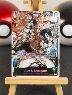Ace & Newgate Leader AA - One Piece TCG Starter Deck 22 - ST22-001 NM EN - Image 1