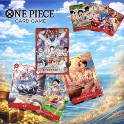 ONE PIECE Card Game Promo Start Deck Ace Sabo & Luffy Shonen Jump 4 & 5 SP PSL - Image 1