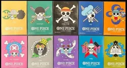ONE PIECE CCG 10 10-Type Set for DON!! Limited Card Sleeves - Straw Hat Crew - Image 1