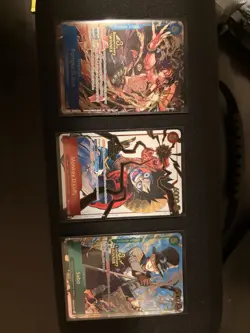 One Piece OP13 3rd Anniversary Winner Set Pre Release Card Luffy Sabo Ace - Image 1