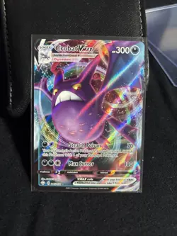 Pokemon TCG Crobat VMAX Shining Fates Holo Ultra Rare Card 045/072 - Image 1