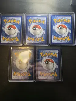 Lot Of 5 Pokemon Cards - Drapion, Dragonite, Cinderace - Image 2