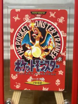 1996 Charizard Blastoise Venusaur Town Map Bandai Carddass Japanese Pokemon Card - Image 3