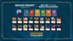 Riftbound Origins Nexus Night Pack Sealed English 3-Card Pack Teemo GGEZ chase - Image 1