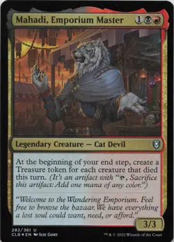Mahadi, Emporium Master - FOIL - U Commander Legends: Battle for Baldur's Gate 2 - Image 1