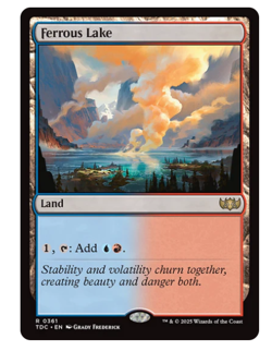 Ferrous Lake Commander: Tarkir Dragonstorm MTG - Image 1