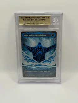 2025 Avatar TLA #359 Aang / La, Ocean's Fury Borderless Neon Pristine 10 BGS - Image 2