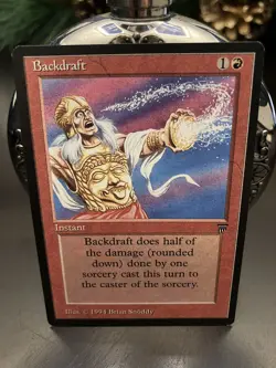 MTG Backdraft Legends Regular Uncommon NM Actual Photos - Image 1