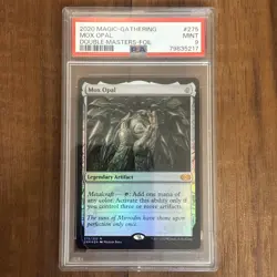 MTG Mox Opal - Foil, NM-Mint, English Double Masters- PSA 9 - Image 1