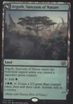 Argoth, Sanctum of Nature - The Brothers' War: #256, MTG Lp C286 - Image 1