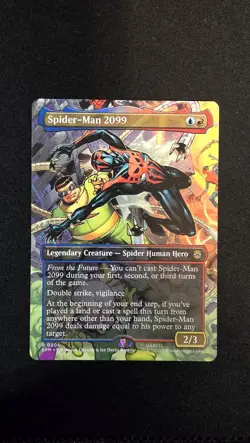 Spider-Man 2099 (0205) (Borderless) R Marvel's Spider-Man 205 NM - Image 1