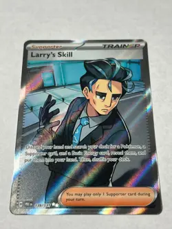 Larry's Skill 139/131 Ultra Rare Prismatic Evolutions Pokemon Near Mint - Image 1