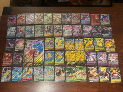 Pokemon TCG V 162 Card Lot Ultra Rare & Black Star Promo NM/M (No duplicates) - Image 1