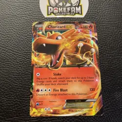 Charizard EX Pokemon XY-Flashfire Ultra Rare 11/106 - MP - Image 1