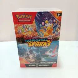 Pokemon Scarlet & Violet Surging Sparks Booster Bundle Sealed - Image 1