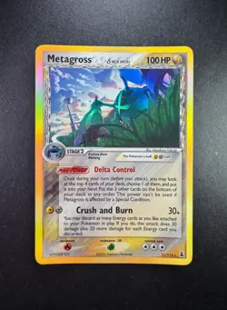 Pokemon Metagross Ex Delta Species 11/113 Holo 2005 TCG - Image 1