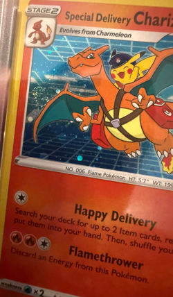 PSA 10 Special Delivery Charizard [SWIRL] - SWSH075 - Black Star Promo - Pokemon - Image 4