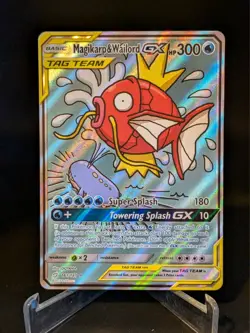 Magikarp & Wailord GX - 161/181 - Team Up - NM - Pokemon - Read Desc. - Image 1
