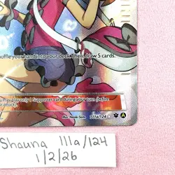 Shauna 111a/124 Full Alternate Art Fates Collide XY Pokemon TCG NM/LP - Image 2