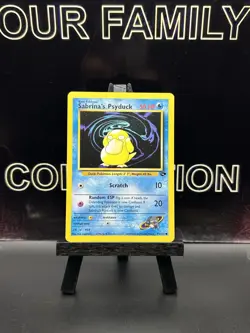 Sabrina's Psyduck 99/132 Gym Challenge Regular Common Pokemon TCG 1999 WOTC NM - Image 1