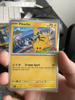 Pokemon Pikachu 2024 World Championships SVP EN 190 SEALED Promo M/NM - Image 1