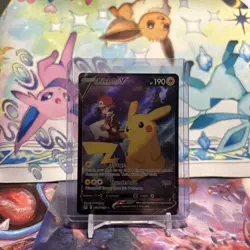 Pokemon TCG Pikachu v TG16/TG30 Lost Origin 2022 Full Art Holo Ultra Rare Mint - Image 1
