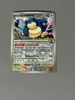 Pokemon TCG Journey Together - Hop's Snorlax 117/159 Reverse Holo NM - Image 1