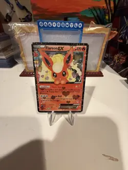 Pokemon TCG - Flareon EX - RC6/RC32 - Full Art Ultra Rate - Generations - NM - Image 1