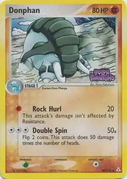 Donphan - 40/110 - Holon Phantoms [Reverse-Holo] - LP - Pokemon - Read Desc. - Image 1