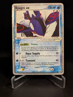 Kyogre ex - 037 - Black Star Promo - HP/DMG - Pokemon - Read Description - Image 1