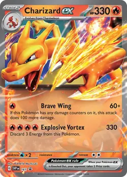 Charizard ex - SVP161 - Black Star Promo - NM - Pokemon - Read Description - Image 1