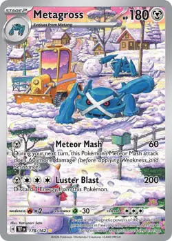 Metagross - 178/162 - Temporal Forces - NM - Pokemon - Read Desc. - Image 1