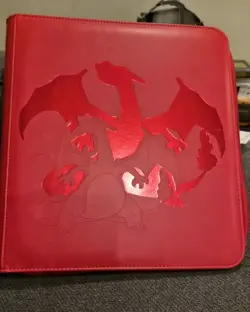 Ultra Pro: Pokemon Chrizard Elite 9-Pocket Zippered Binder 74427161613 - Image 1