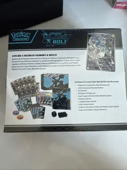 Pokemon TCG Scarlet and Violet Black Bolt Elite Trainer Box - Image 2