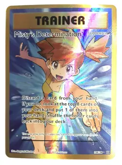 Misty's Determination (Full Art) 108/108 Evolutions Holo Pokemon TCG - NM - Image 1