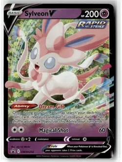 Sylveon V ⭐ SWSH202 Holo Promo SWSH Black Star 2019 Pokemon NM - Image 1