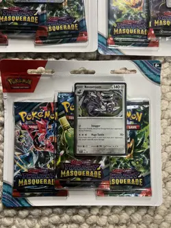 Pokemon TCG: Scarlet & Violet-Twilight Masquerade 3-Pack Blister x 3 - Image 3