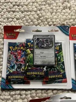 Pokemon TCG: Scarlet & Violet-Twilight Masquerade 3-Pack Blister x 3 - Image 5