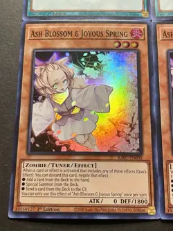 3x Ash Blossom & Joyous Spring + 3x Dark Ruler No More | Super Rares | YuGiOh! - Image 3